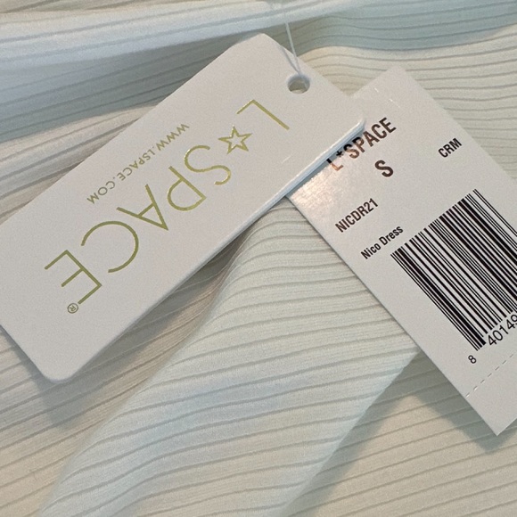 L*SPACE NWT Nico Dress - Cream - Size Small - Picture 14 of 16